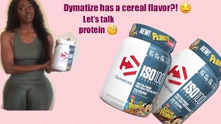 A review on the new Dymatize cereal flavor! | Let's talk about protein and why you might need it