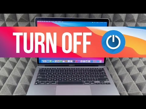 How to Turn Off MacBook Air in 2021