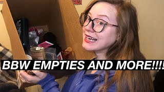 HUGE Empties!!! Bath and Body Works, Hygiene, and more!!