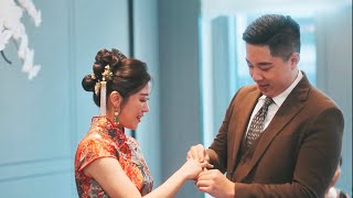 S\u0026G台中洲際婚禮 | 訂製婚禮 | 花藝氛圍感 | 真摯誓詞 | 閣樓婚顧 | Getting Married In Taiwan