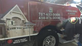 Full Truck Wrap For Alliance Garage Doors - Hanover, PA