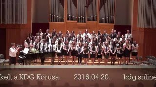 A KDG Gálaest a Bartók teremben 2016-ban - Padlás: az Utolsó kórus