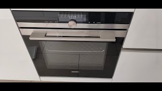 Review Siemens conventional oven with full steam - HS658GXS1 . The Crazy Chef