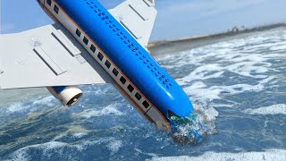 Lego Plane CRASHES IN THE SEA