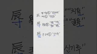 10초 한자 큰조개 신 #shorts