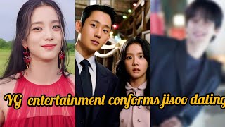 BLACKPINK JISOO DATING South Korean actor confirms yg entertainment ❤️