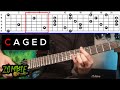 How to use the CAGED System to Divide the Fretboard into 5 Positions