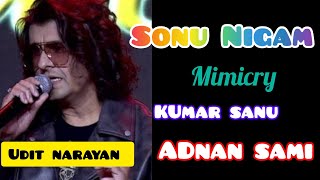Sonu Nigam Mimicry with Javed Jaffrey|Kumar Sanu , Udit Narayan, Adnan Sami ,Alisha Chinoy