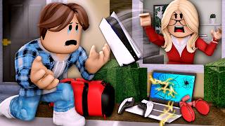 Mean STEP MOM Kicked Out Son! (A Roblox Movie)