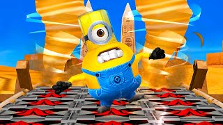 Jelly Jar minion runs in Pyramids map to reach Red Zones ! Minion rush game