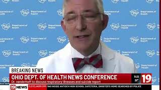 Ohio health officials give update on respiratory illnesses