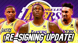 Lakers Re-Signing UPDATE on Kendrick Nunn and Malik Monk! | Stanley Johnson/Wenyen Gabriel are Next?