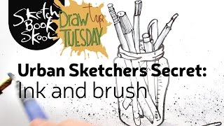 Draw Tip Tuesday - An Urban Sketchers Secret!