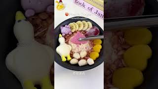 Cherry Blossoms 🌸Peaches🍑바삭한 요거트 볼🥣One bite is amazing! #MyKitchenDiary #YogurtBowl #FoodMaking