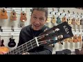 kala ka ct sa bg contour solid acacia baritone ukulele demo review at aloha city ukes