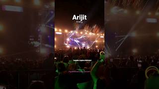 Arijit Singh Entry | Hyderabad Live Concert | Explore With Beri #shorts