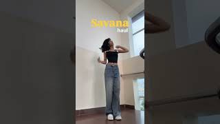 Savana haul 🎀 #shortvideo #outfit