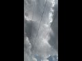 నీలి నీలి ఆకాశం హైదరాబాద్ blue sky covered with clouds at hyderbad