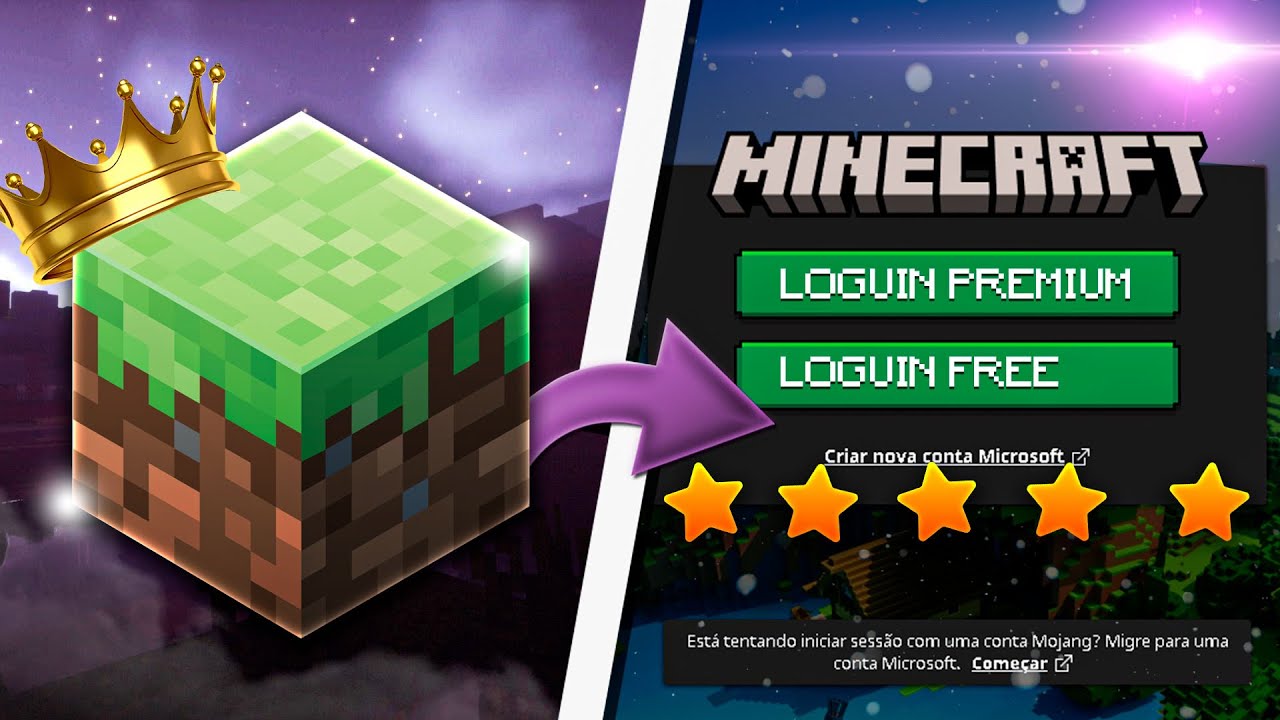 Novo Launcher Do Minecraft Gratuito - YouTube