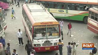 Delhi Lockdown: Rush continues at Anand Vihar Bus Terminal