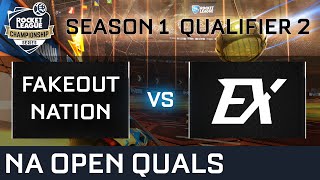 Fakeout Nation vs Exodus NA Qualifier 2 Open Qualifier