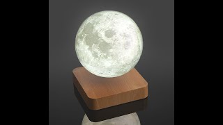 Levitating Moon Lamp by Sharper Image