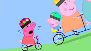 Stay Fit and Go Cycling with Peppa Pig | Peppa Pig Official Family Kids Cartoon