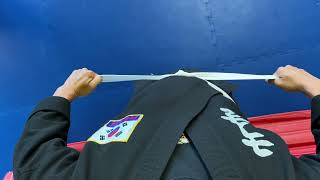 Beginner's guide: How to tie your belt in Kuk Sool Won (1st person point of view)