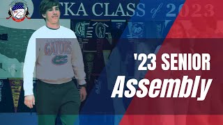 TKA Senior Assembly 2023 | Time Capsule | College Acceptances