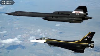 How the Swedish pilots Saved a SR-71 Blackbird #shorts