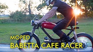 Moped Jawa Babetta 210 CafeRacer - Custombike - Reichmoto - Stráž Nad Nežárkou