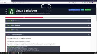 TryHackMe #288 Linux Backdoors