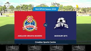 RD10 #RAANPLSA 2024 Highlights | Adelaide Croatia Raiders vs Modbury Jets