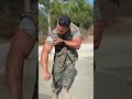 US Marine struggling to put on his uniform @ joshua j manoi