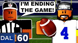 Fake DAK PRESCOTT Scores TOO MUCH \u0026 Breaks the Game! (Football Fusion 2)