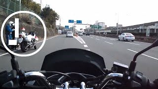 PCX（KF30）・原付さんが白バイさんに捕まる HONDA  PCX150