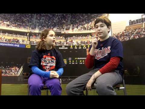 Young TwinsFest fans promote tips for health competition