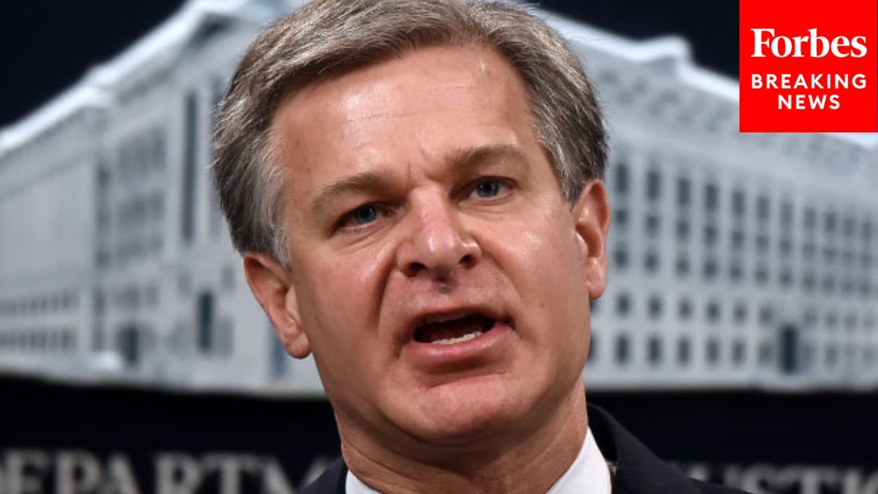 FBI Director Christopher Wray Discusses National Security Threats Posed ...