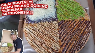 PISANG GORENG PALING GEDE SE INDONESIA!!! KOK BISA YA SEBRUTAL INI UKURANNYA??