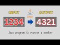 Reverse Number in Java: Learn Java Programming Easily | QuantumRank