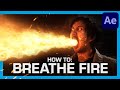 How To Create A FIRE BREATHING Effect | After Effects Tutorial