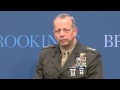 General John Allen: The Relationship with Pakistan and Its Role in Afghanistan Is Complex