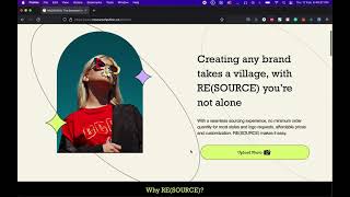 MVP for RE(SOURCES) built by HCode | RE(SOURCES) Fashion | Typescript & Django based