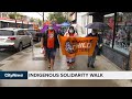 indigenous solidarity walk to honour the 215 children