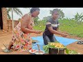 🇰🇪FIRST TIME TEACHING MY TWO KENYAN DAUGHTERS HOW TO COOK UGANDAN TRADITIONAL FOOD