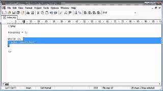 Beginner PHP Tutorial 25 while Loop