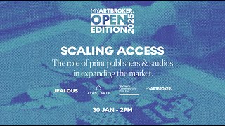 Scaling Access: The Role of Print Studios and Publishers in Expanding The Market to New Collectors