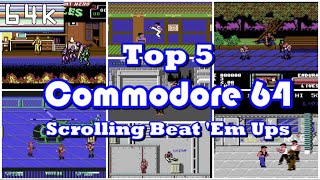 Top 5 Commodore 64 Scrolling Beat 'Em Ups