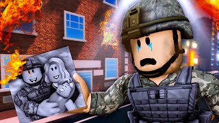 The SAD Life Of A SOLDIER! (A Roblox Movie)