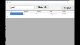 Quick and fast search VB.NET And SQL - Datagridview Search Data Using Visual Basic .Net 2020 codes